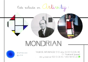 Artivity con Mondrian en Espacio Nuca el 31 de enero